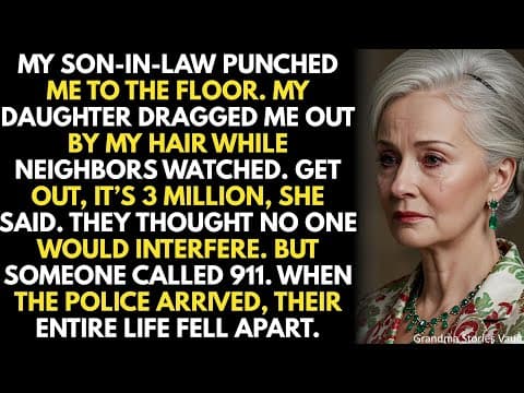 My son-in-law punched me. My daughter dragged me out by my hair. Over 3 million. Then 911 was called thumbnail
