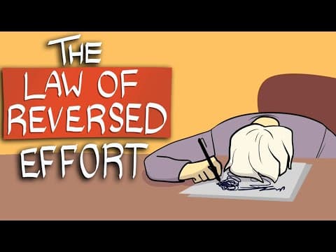 Why You Need To Stop Trying | The Law Of Reversed Effort thumbnail