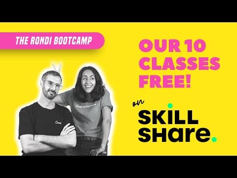 Start the RonDi Bootcamp Today: 10 Free Canva Courses thumbnail