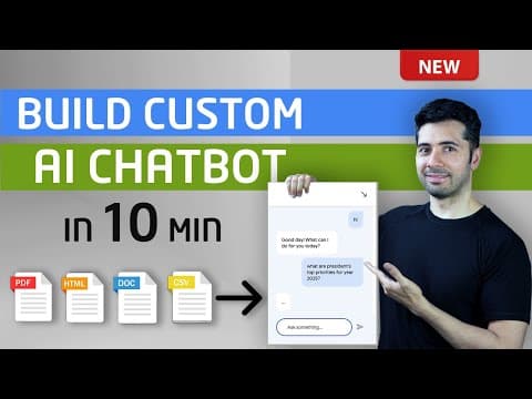 How to Create an AI Chatbot in 10 Minutes thumbnail