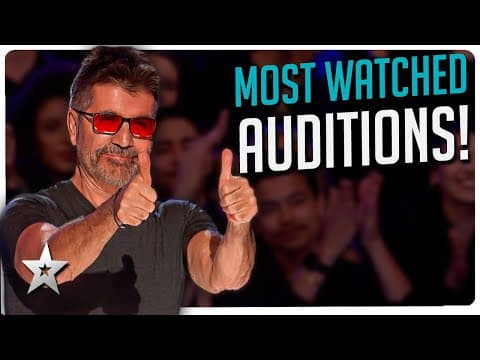Top 10 MOST WATCHED Auditions from America's Got Talent & More! thumbnail
