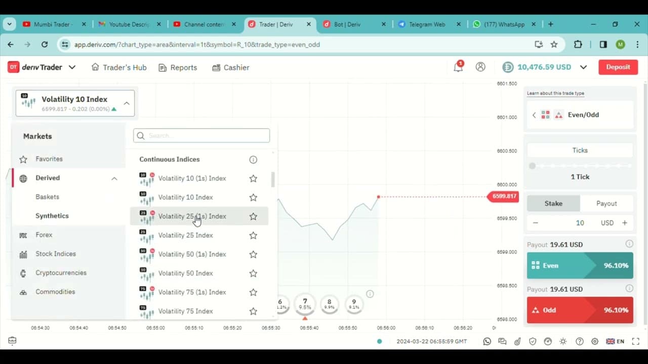 YouTube video player