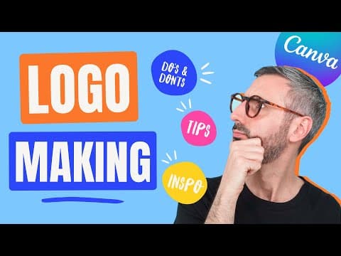 Watch this before Making your LOGO in Canva thumbnail