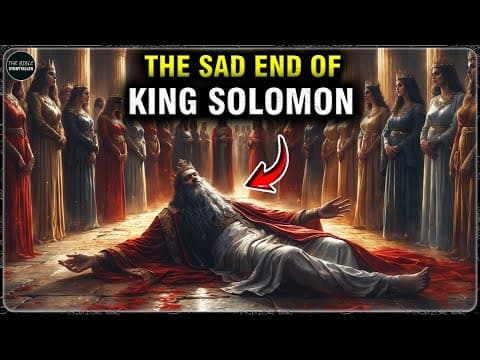 The Last Days of King Solomon’s Life – The Tragic End of the Wisest King | THE BIBLE STORYTELLER thumbnail