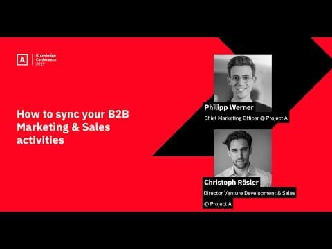 Project A Knowledge Conference 2019 - Christoph Rösler & Philipp Werner thumbnail