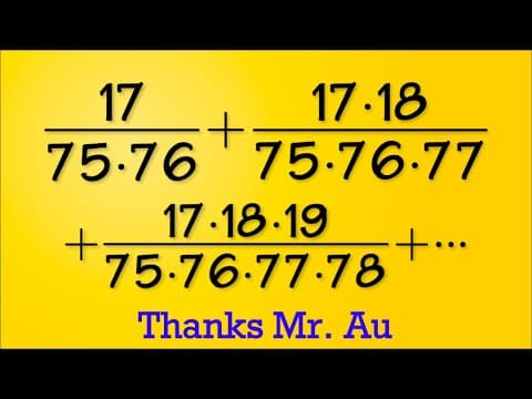 Fun Series From 2019 Pui Ching Math Competition thumbnail