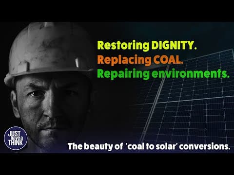 How SOLAR PARKS are fixing up abandoned COAL MINES. thumbnail