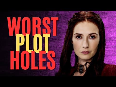 7 WORST Types of Plot Holes (Writing Advice) thumbnail