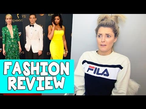 EMMY FASHION REVIEW 2016 // Grace Helbig thumbnail