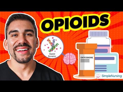 Opioid Pain Pharmacology Analgesics Nursing RN PN for NCLEX thumbnail