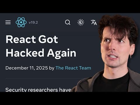 How Serious Are the New React Security Flaws? thumbnail