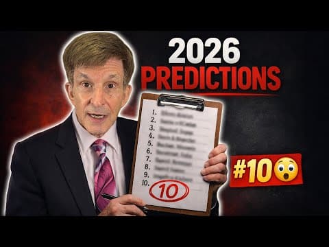 Allan Lichtman’s Predictions for 2026: You’ll never guess number 10!! thumbnail