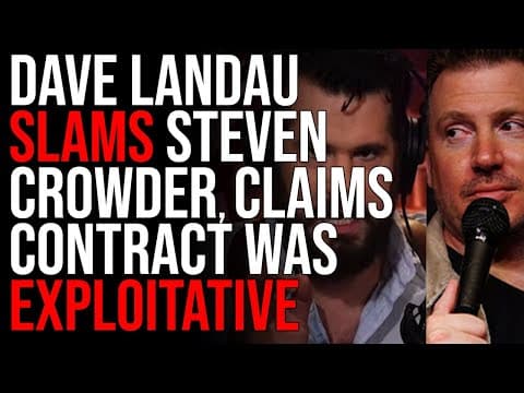 What Prompted Dave Landau's Split from Crowder? thumbnail