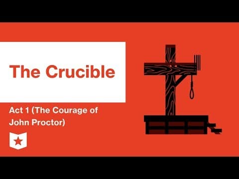 The Crucible by Arthur Miller | Act 1 (The Courage of John Proctor) Summary & Analysis thumbnail