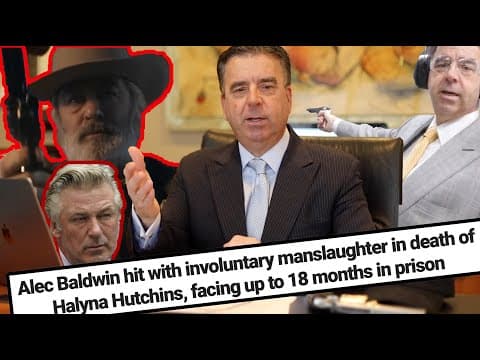 Criminal Lawyer Reacts to ALEC BALDWIN CHARGED WITH MANSLAUGHTER thumbnail