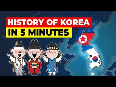 Full History of Korea in 5 Minutes thumbnail