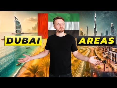 Top 5 BEST Areas to Live in Dubai (AVOID the bad ones) thumbnail