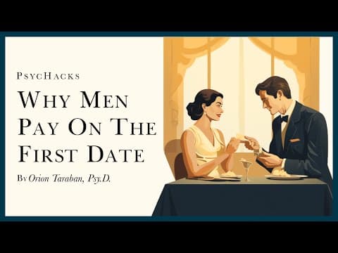 Why MEN PAY on the FIRST DATE: the freedom of walking away thumbnail