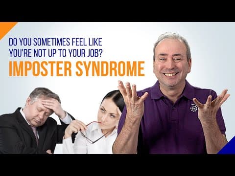 Imposter Syndrome: Do you sometimes feel you're not up to the job? thumbnail