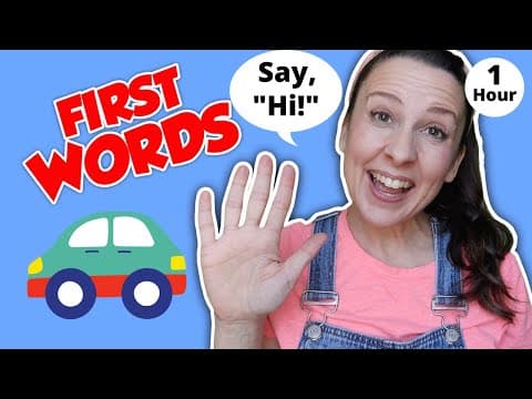 Learn To Talk for Toddlers -  First Words - Speech For 2 Year Old - Speech Delay Learning - Apraxia thumbnail