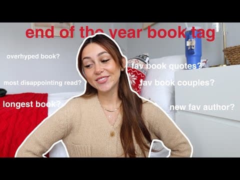 end of year book tag ✨🎄📚 | bookmas day 12 thumbnail