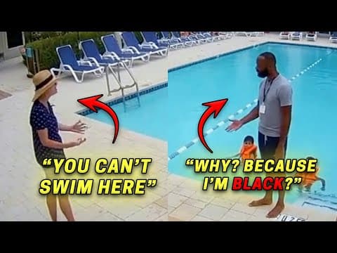 Woman Demands Black Man Leave Resort Pool – He Just Bought the Hotel, Now She's Unemployed thumbnail