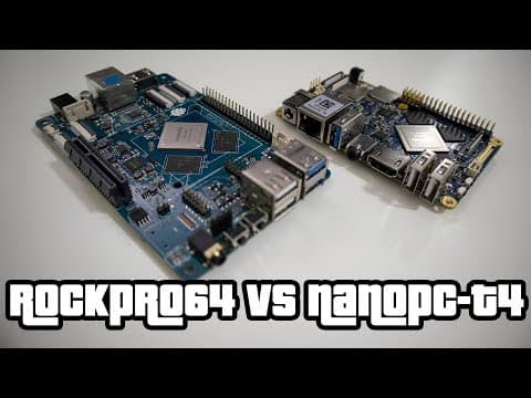 RockPro64 vs NanoPC-T4: Which Board Should You Choose? thumbnail