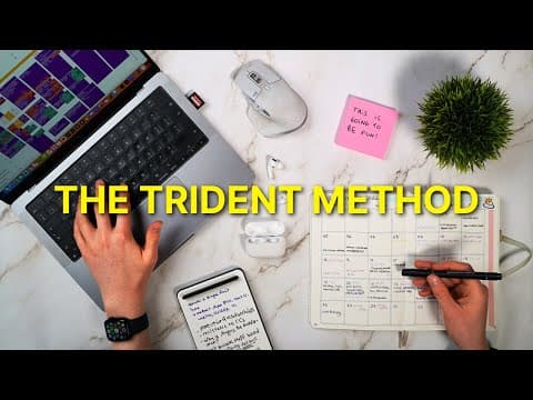 How Can the Trident Method Improve Time Management? thumbnail
