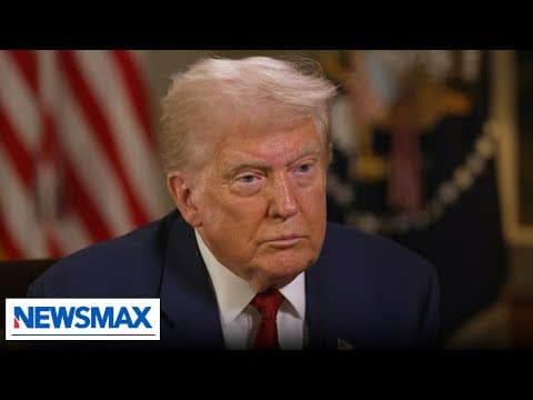 Trump speaks out on Epstein files, talk of 'Diddy' pardon | Finnerty thumbnail