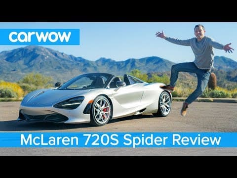 McLaren 720S Spider 2020 review - see why it's the ULTIMATE convertible supercar! thumbnail
