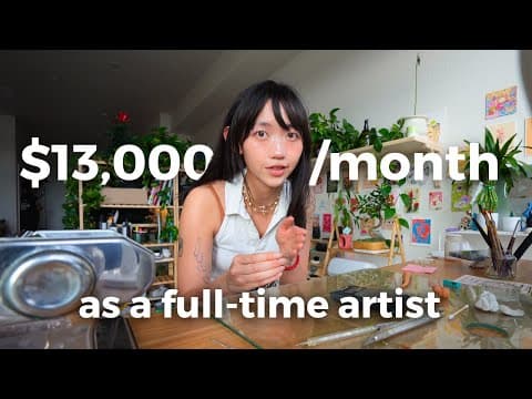 My BIGGEST Advice for Starting & Running Your Art Shop! ✿ Small Business Q&A! thumbnail