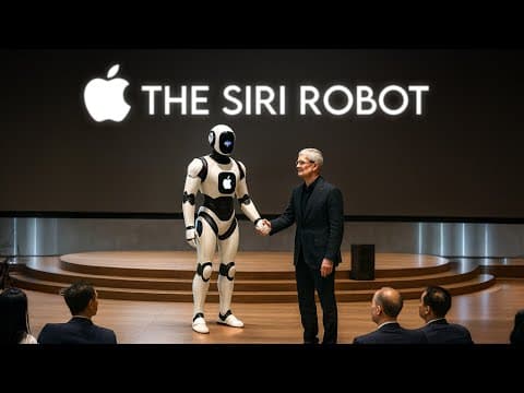 Apple Is Unveiling The SIRI AI ROBOT thumbnail