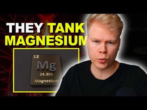 Top 4 Supplements That Make You Lose Magnesium Like Crazy thumbnail