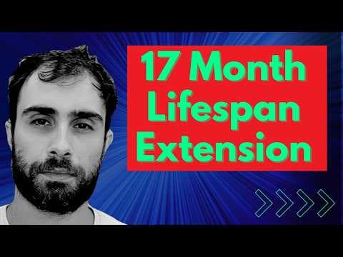 17 Month Lifespan Extension - Mice Living 5 years! | Dr Alessio Lanna thumbnail