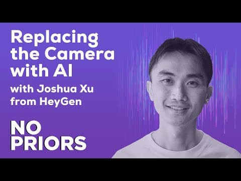 No Priors Ep. 69 | With HeyGen CEO and Co-Founder Joshua Xu thumbnail