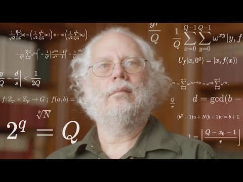 Quantum Expert Insight:  Peter Shor thumbnail