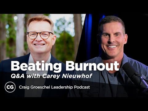 Q&A with Carey Nieuwhof: Leading at Your Best thumbnail