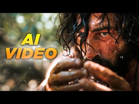 How to Create A Short Film with AI | Midjourney & RunwayML Tutorial thumbnail