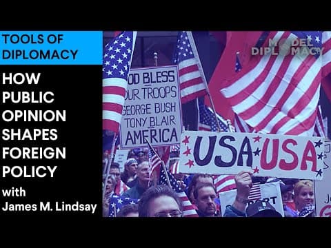 Public Opinion and the Media In Foreign Policy | Model Diplomacy thumbnail