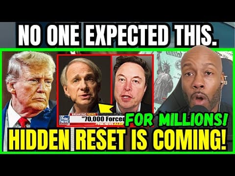 COLLAPSE BEGINS! Trump SECRET $38T Debt Reset Could Make America RICH First! AI, Rare Metals BOOM! thumbnail