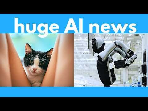 New AI video model, AI operating system, self charging robots, ChatGPT Agent, Kimi K2 thumbnail