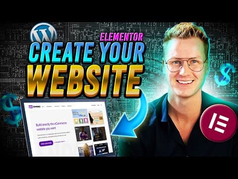 How To Create A Wordpress Website In 2024 | Elementor Flexbox Container Tutorial thumbnail
