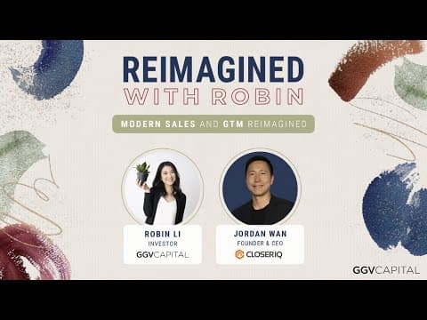 Building Modern Sales Orgs at Startups: Reimagined with Robin thumbnail