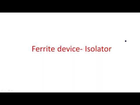 Isolator | Ferrite device | Microwave Engineering | Lec-73 thumbnail