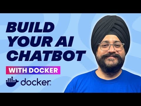 Easily Build AI Chatbots from Scratch with Docker thumbnail