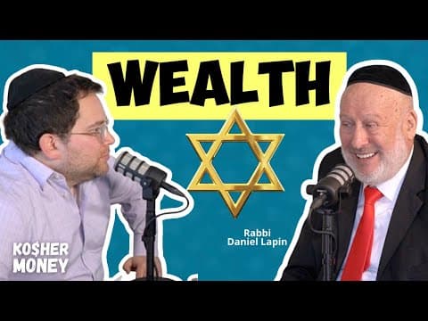 Why Are So Many Jews Rich? (with R' Daniel Lapin) | KOSHER MONEY Episode 16 thumbnail