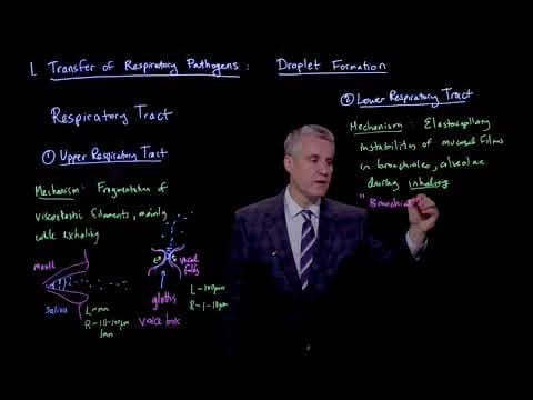 Transfer of respiratory pathogens: Droplet formation thumbnail