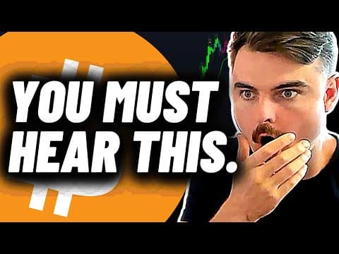 The Bitcoin RANT Everyone Must Hear. 📢 thumbnail
