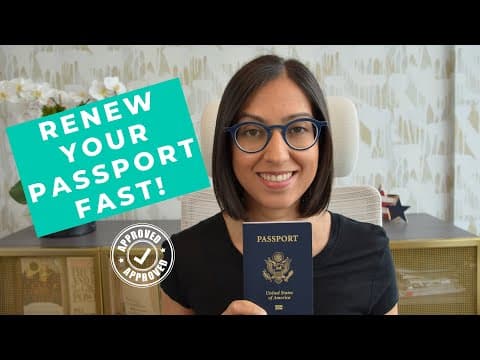 US Passport Renewal Process | How to Renew Your US Passport by Mail thumbnail