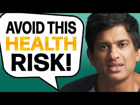The #1 RISK FACTOR Hurting Your Health! (FIX THIS TODAY) | Rangan Chatterjee thumbnail